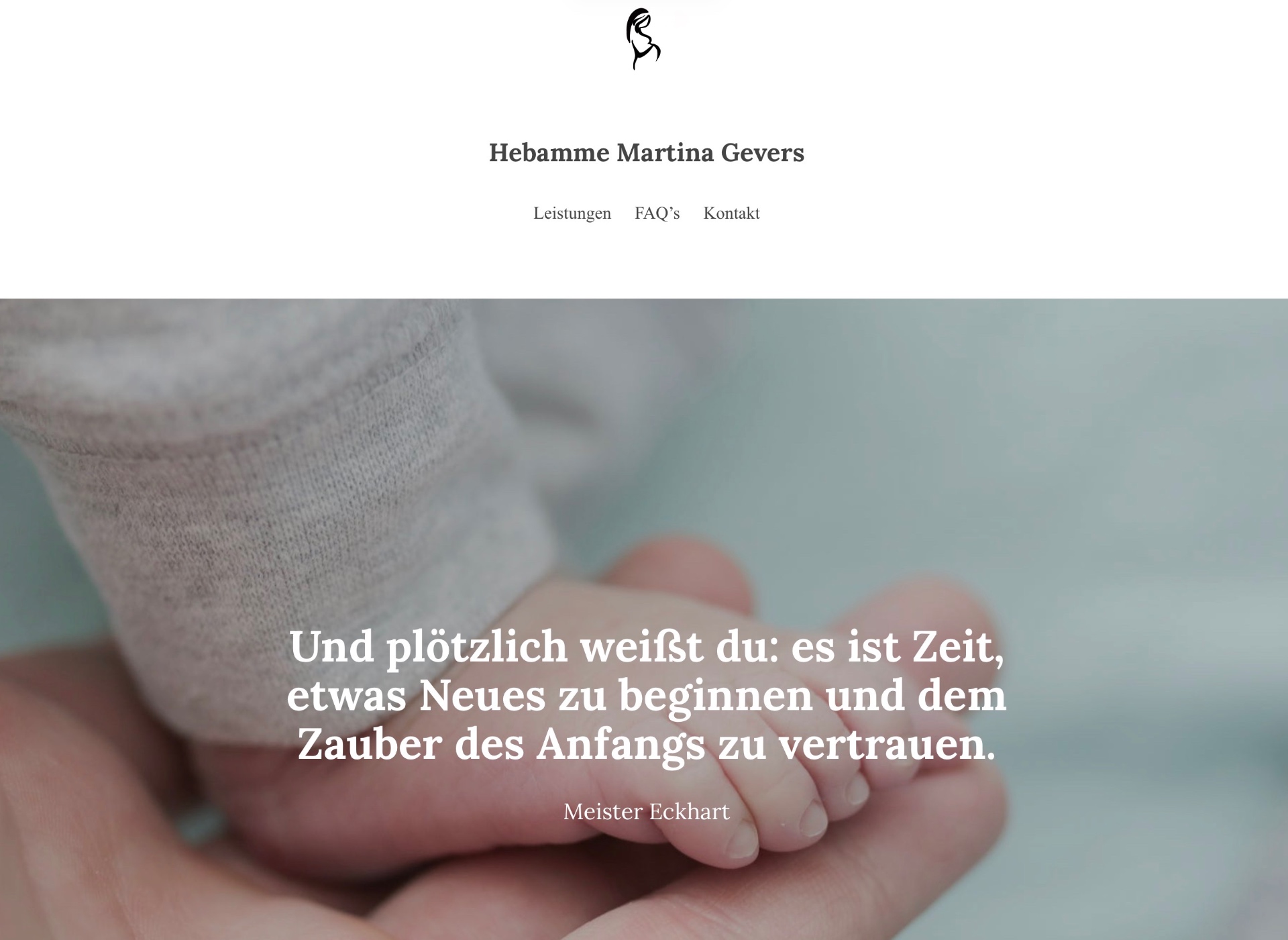 YeboBaby — Hebamme Martina Gevers — Vorher